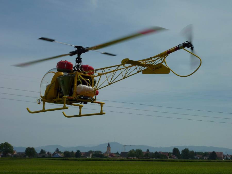 Rencontre amicale helico à Urschenheim